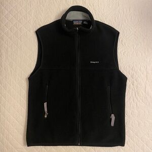 Patagonia Fleece Vest Black Medium
